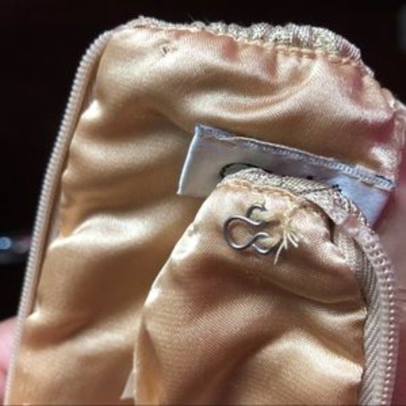 Cache NYE Metallic Gold Textured Strapless Dress - Picture 7 of 8